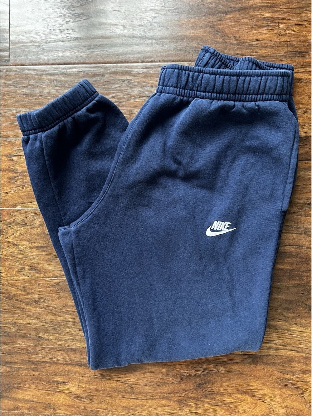 Nike joggers Club Fleece Joggers Men’s Size Large Navy Blue